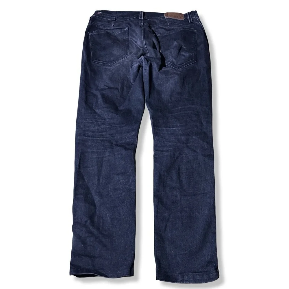 Diesel Mens Jeans 36x30 Black Waykee 0845A Regular Straight Denim Button Y2K